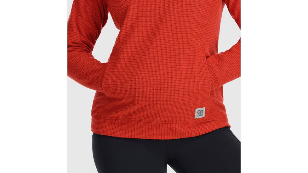 Outdoor Research Trail Mix Cowl Pullover - Womens, Cranberry, S, 2744410420006