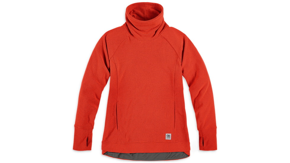 Outdoor Research Trail Mix Cowl Pullover - Womens, Cranberry, S, 2744410420006