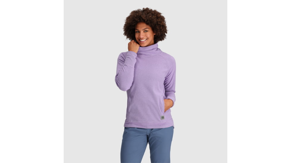 Outdoor Research Trail Mix Cowl Pullover - Womens, Lavender, Medium, 2744410320007