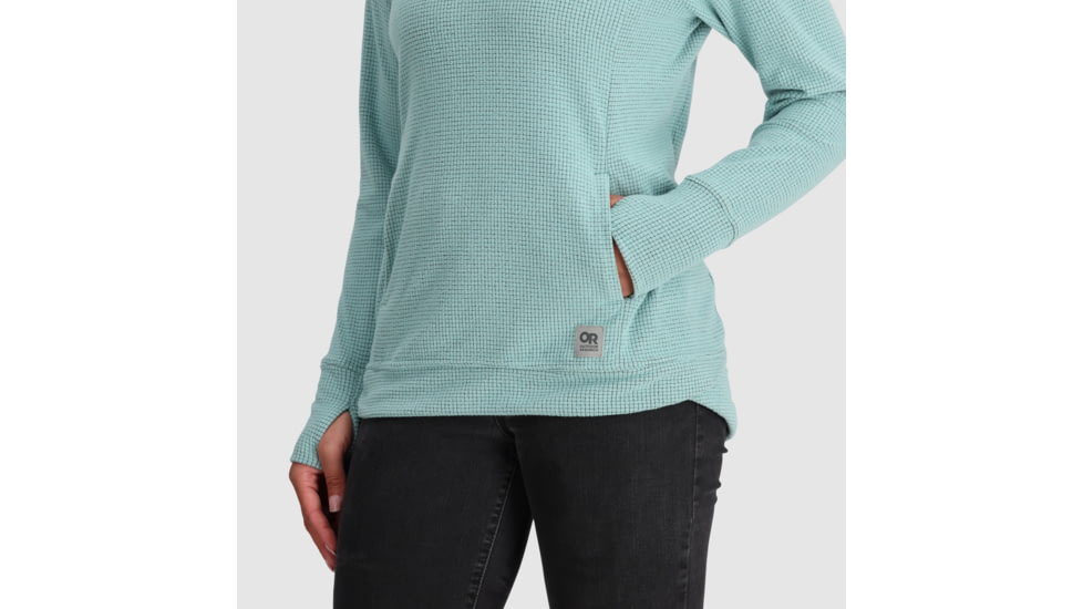 Outdoor Research Trail Mix Cowl Pullover - Womens, Sage, Large, 2744412444008