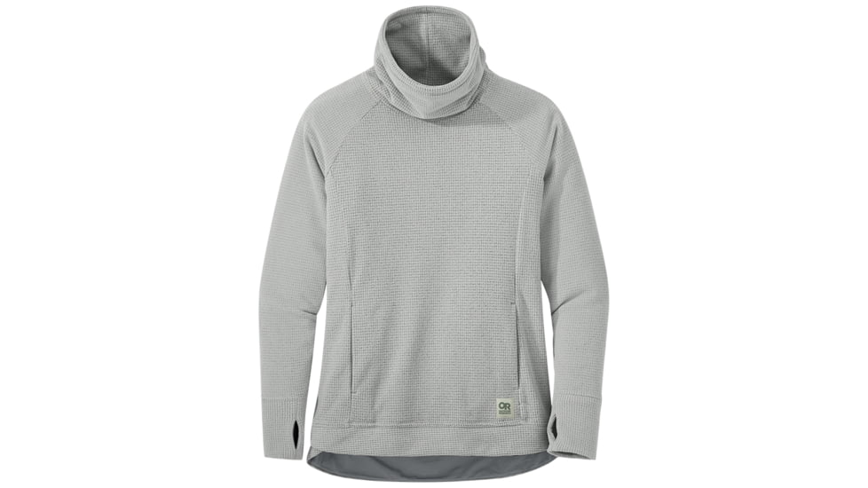 Outdoor Research Trail Mix Cowl Pullover - Womens, Snow, S, 2744412033006