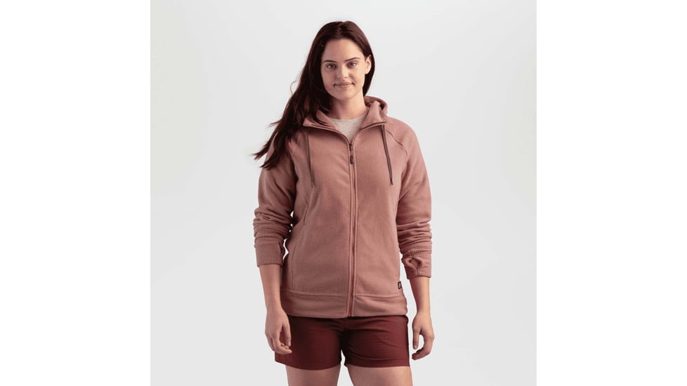 Outdoor Research Trail Mix Hoodie - Womens, Quartz, Extra Large, 2744421945009