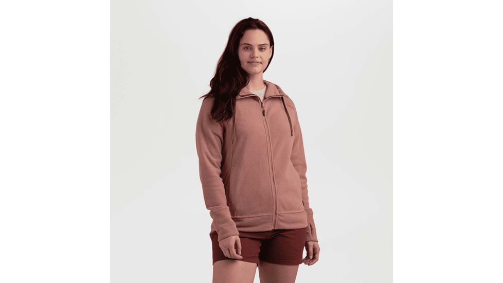 Outdoor Research Trail Mix Hoodie - Womens, Quartz, Extra Large, 2744421945009
