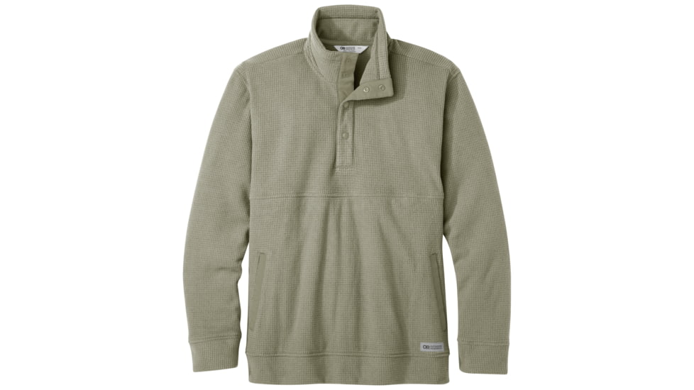 Outdoor Research Trail Mix Snap Pullover II - Mens, Flint, 3XL, 2885481940011