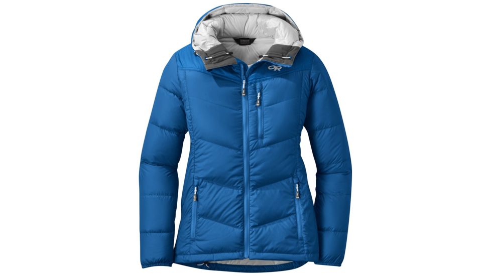 Outdoor Research Transcendent Down Hoody - Womens, Lapis, XS, 2681050280005