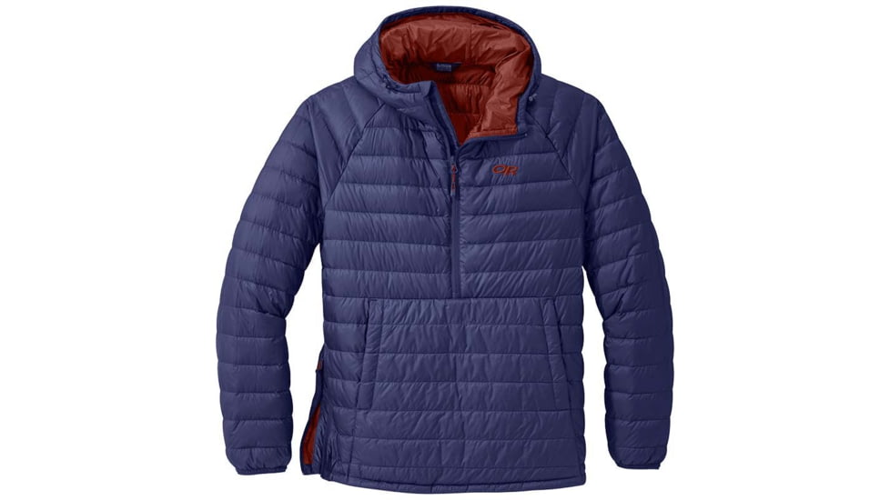 Outdoor Research Transcendent Down Pullover - Mens, Twilight, Large, 2775710256008