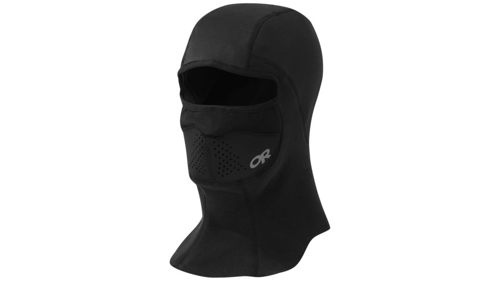 Outdoor Research Tundra Aerogel Balaclava, Black, Small/Medium, 2715350001015