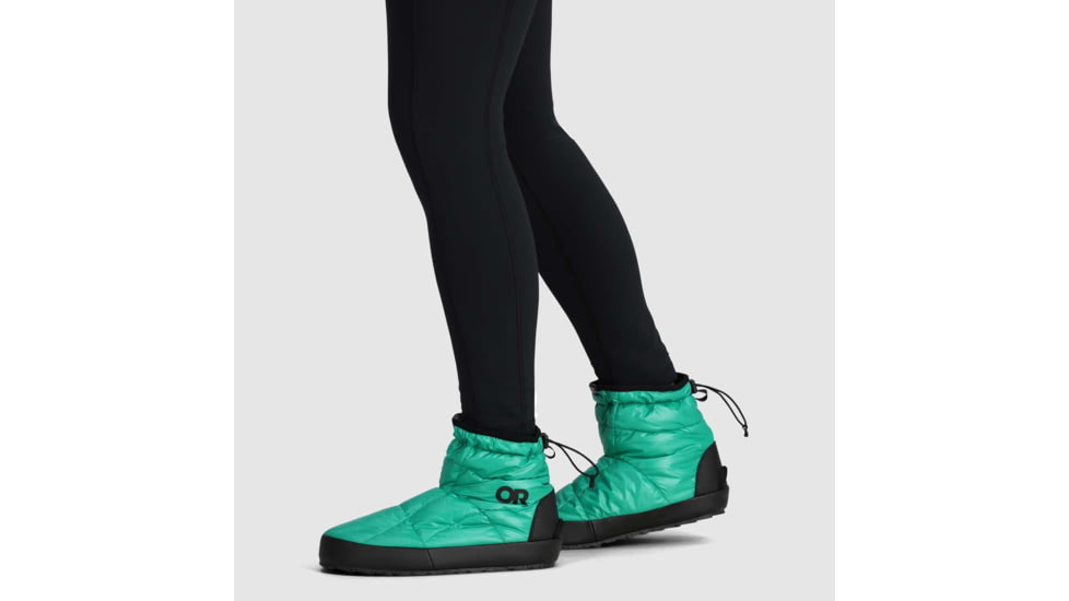 Outdoor Research Tundra Trax Booties - Womens, Verdant, Extra Large, 3005632503009