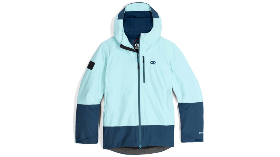 Outdoor Research Tungsten II Jacket - Womens, Calcite/Harbor, Extra Small, 3005912600005