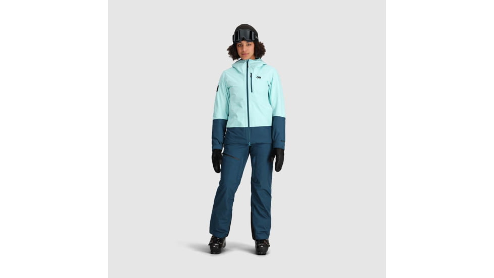 Outdoor Research Tungsten II Pants - Womens, Harbor, Small, 3005922447006