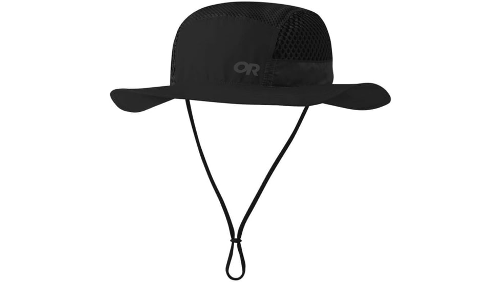 Outdoor Research Vantage Full Brim Hat, Black, Small/Medium, 2799150001015