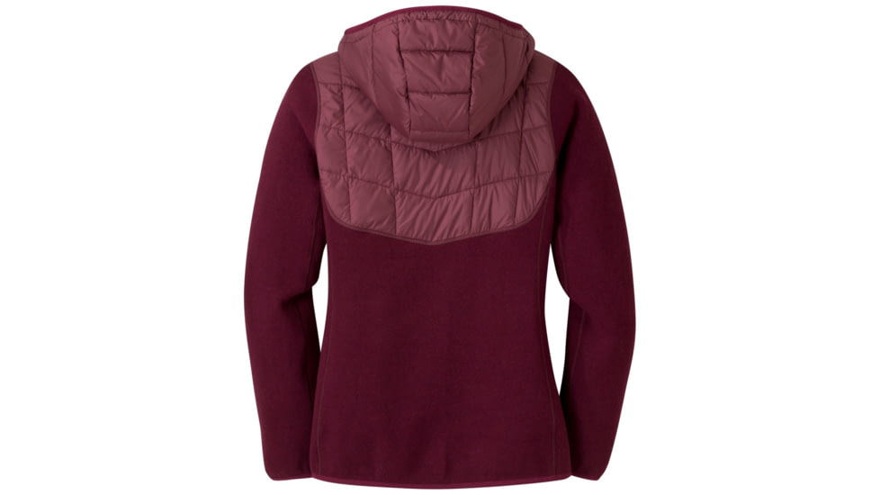 Outdoor Research Vashon Hybrid Full-Zip - Womens, Zin, M, 2681330441007