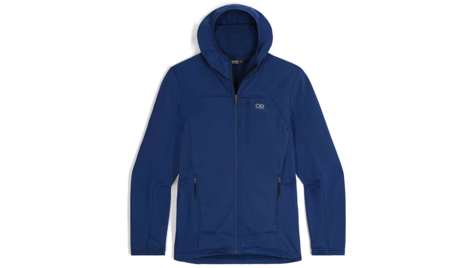 Outdoor Research Vigor Grid Fleece Full Zip Hoodie - Mens, Cenote, S, 3005032650006