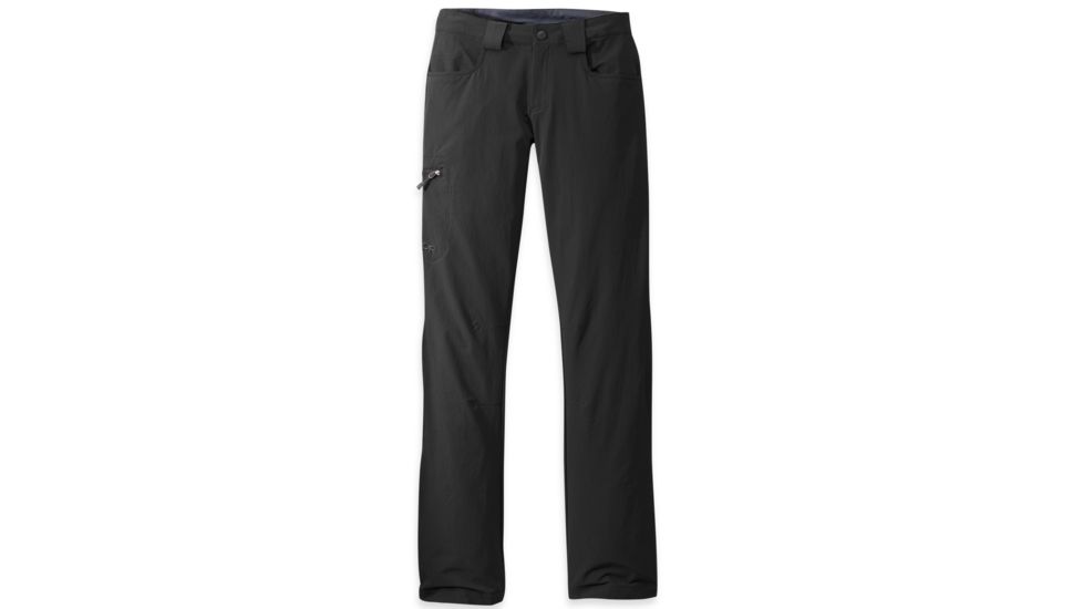 Outdoor Research Voodoo Pant - Womens-Black-Regular Inseam-8