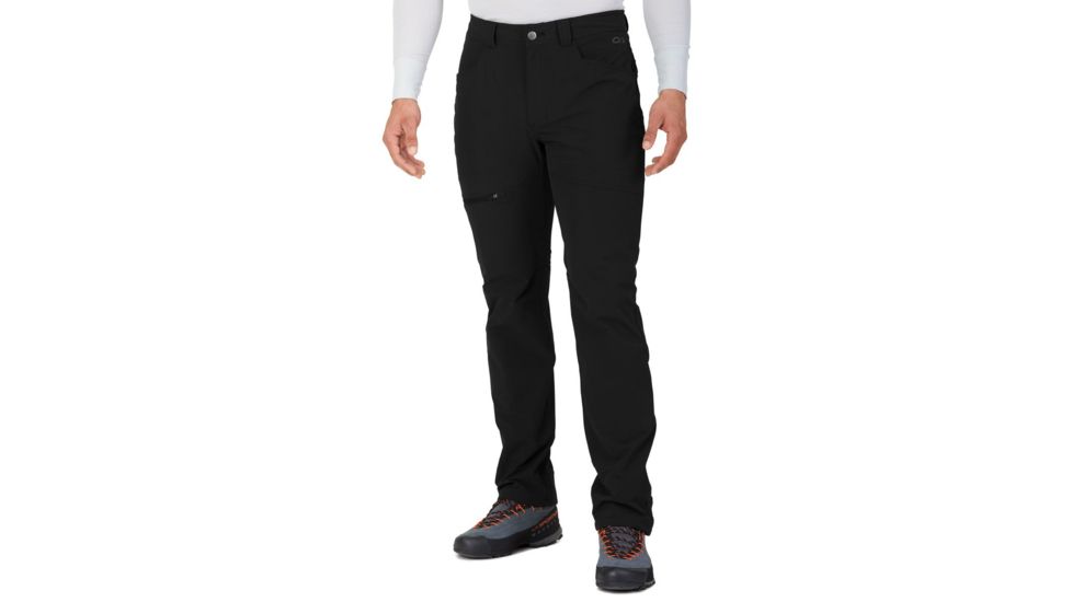 Outdoor Research Voodoo Pants - 32in - Mens, Black, 30, Regular Inseam, 2714690001319