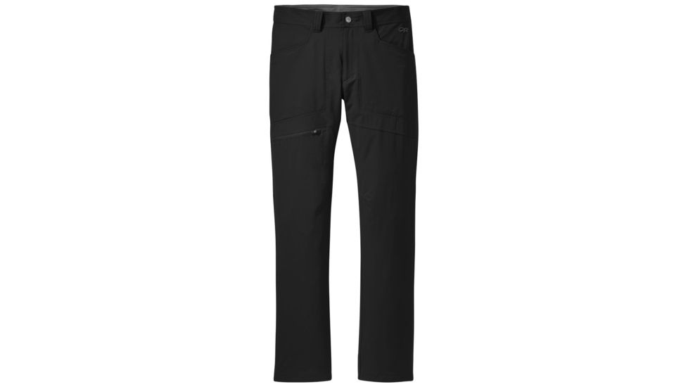 Outdoor Research Voodoo Pants - 32in - Mens, Black, 30, Regular Inseam, 2714690001319