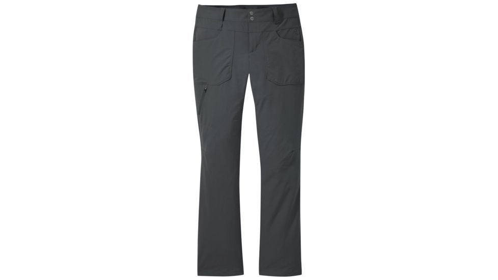 Outdoor Research Voodoo Pants - Womens, Charcoal, 4, Regular, 2714980890293