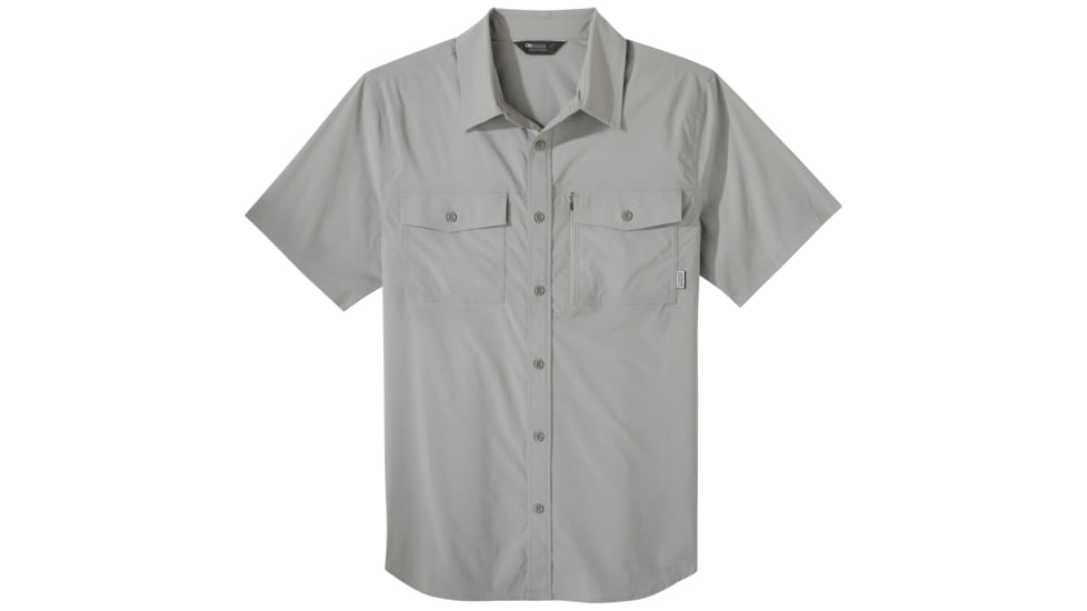 Outdoor Research Way Station L/S Shirt - Mens, Light Pewter Heather, S, 2799581811006