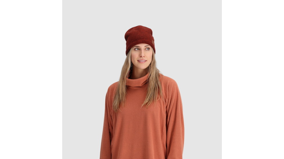 Outdoor Research Whiskey Peak Beanie, Brick, 2436660465222