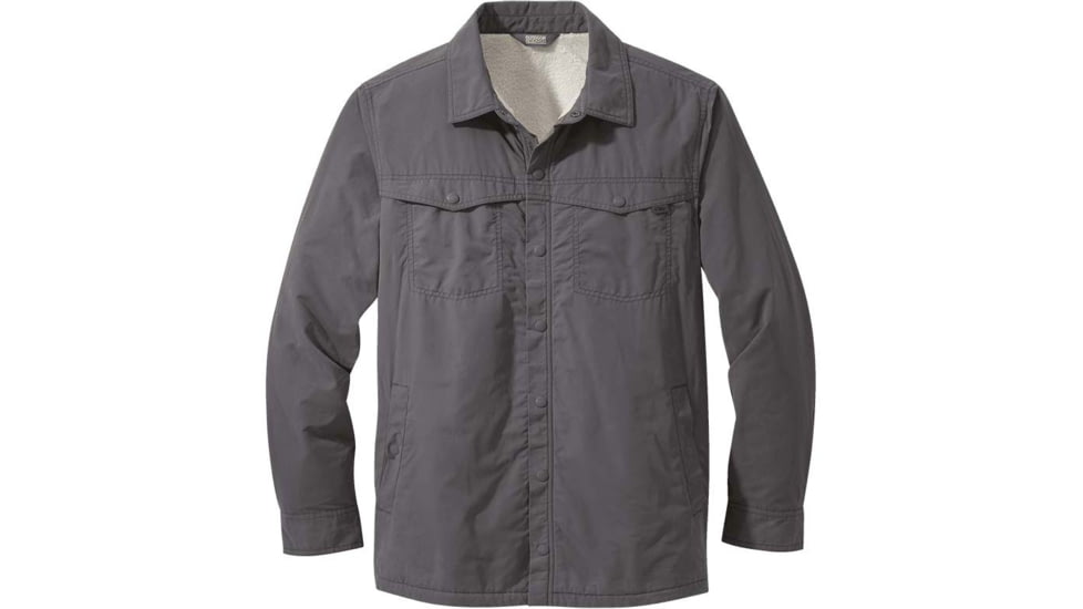 Outdoor Research Wilson Shirt Jacket - Mens, Storm, Extra Large, 2714631288009