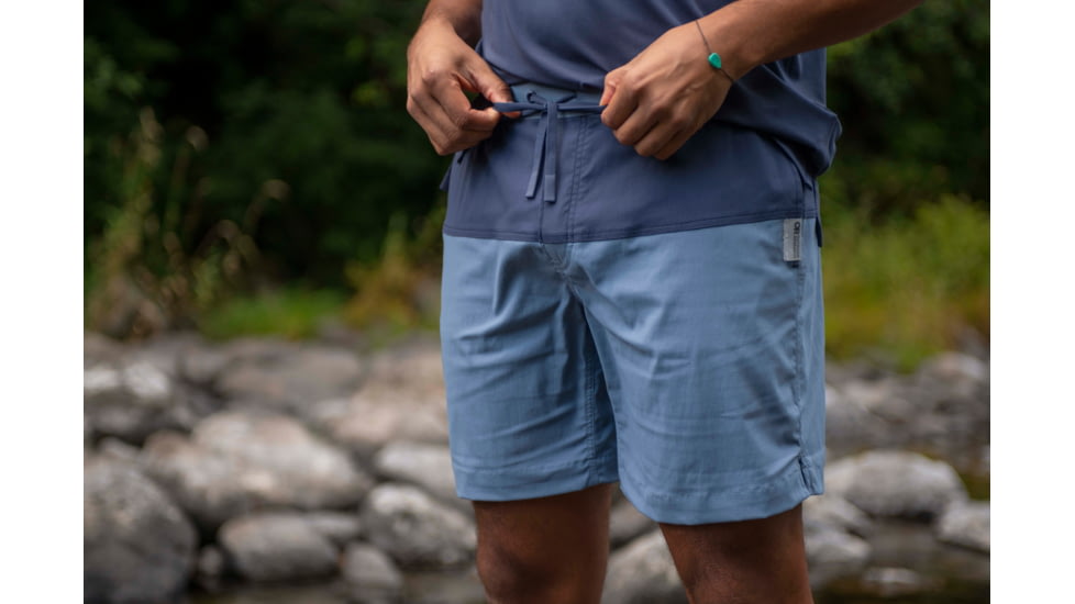 Outdoor Research Zendo Multi Shorts - Mens, Nimbus/Naval Blue, Medium, 2876472060007