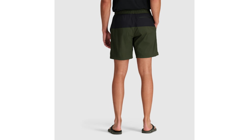 Outdoor Research Zendo Multi Shorts - Mens, Verde/Black, S, 2876472359006