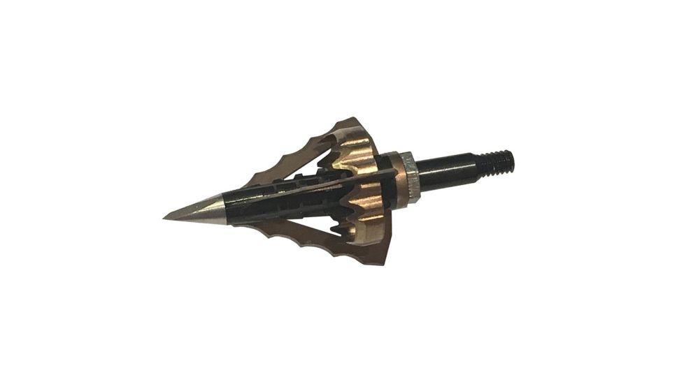 Outdoor Sports Products OSP Saber Maxx Broadhead 100 grain, Black, Pack of 3, 327800