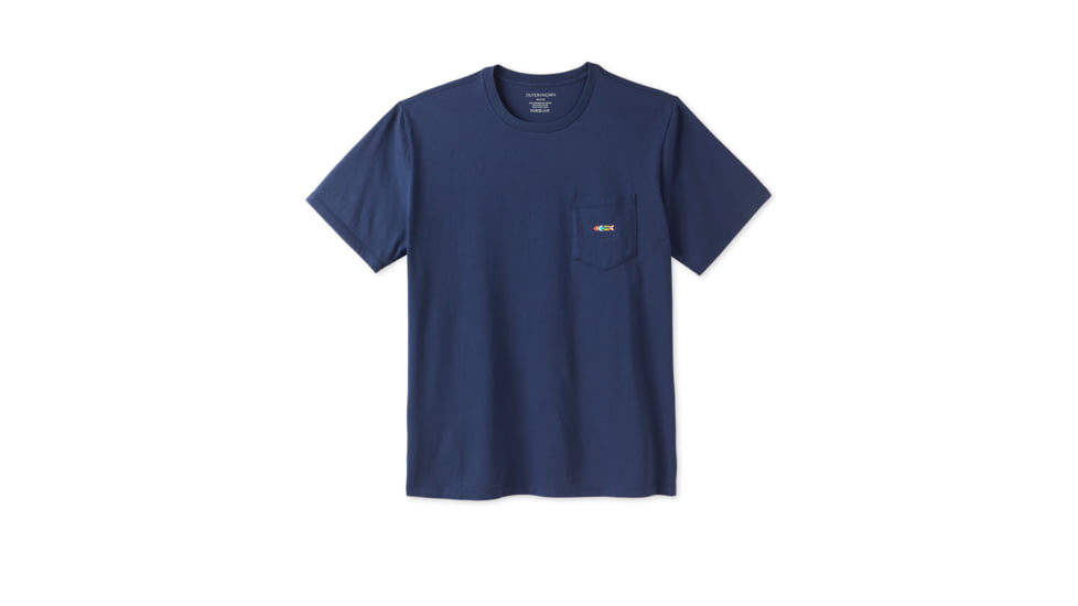 Outerknown Journey Fish Pocket Tee - Mens