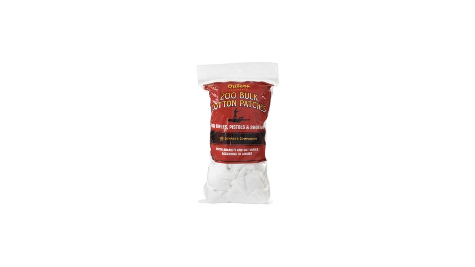 Outers Bulk Patches - Bulk Patches .17-.22 Cal 250 Ct 42382