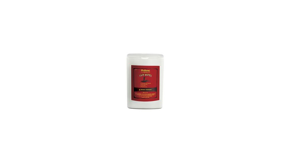 Outers Gun Oil Wipes - Gun Oil Gun Wipes 50 ea