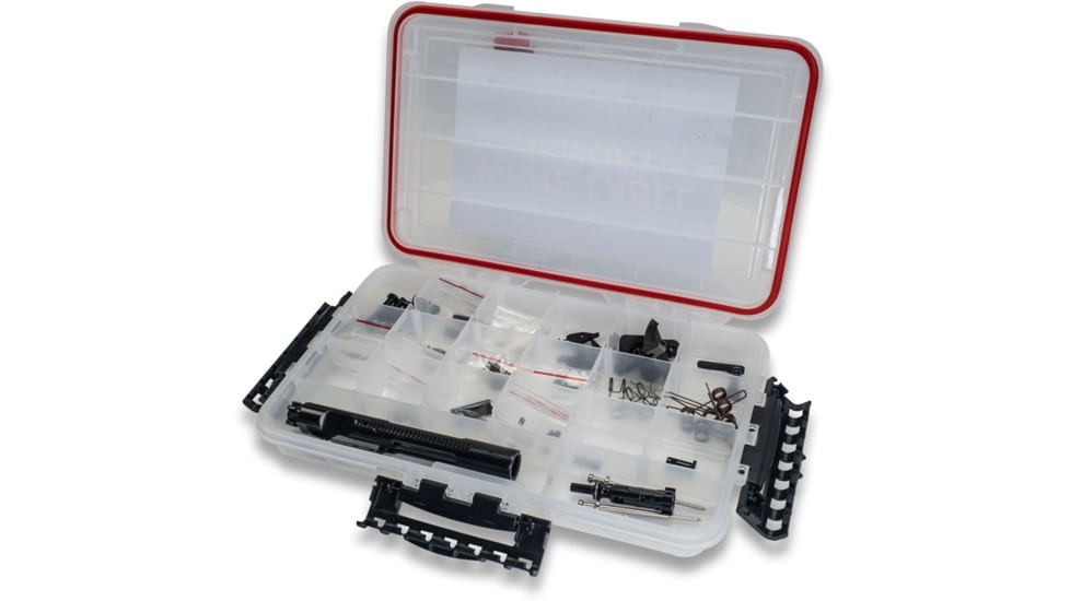 Outerwild AR15 Lower Range Repair Kit, Clear Case, 4002-1510-023-O