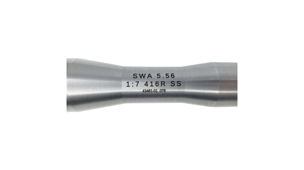 Outerwild AR15 Saltwater Arms Barrel, AR Platform, 5.56NATO, 7.5in, Government, Pistol Length, 1-7 Twist, 1/2x28 Thread, Stainless Steel, 1101-1100-001-O