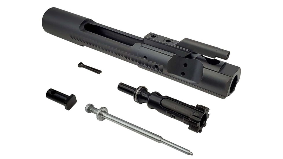Outerwild M16 5.56mm Billet Extractor Bolt Carrier Group, Black DLC, 2009-0704-001-O