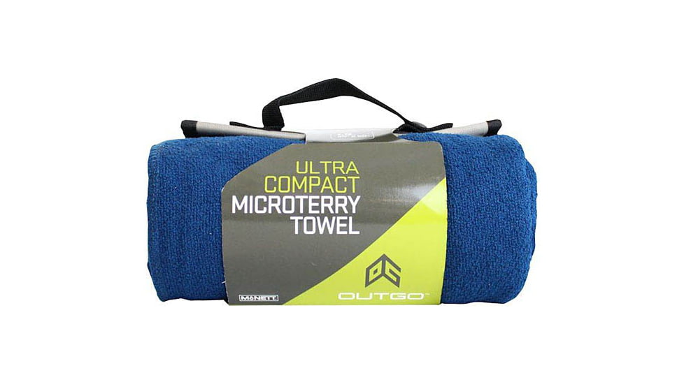 Outgo Microfiber Towel, 30 x 50 in., Deep Blue UG69041