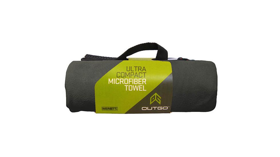 Outgo Microfiber Towel, 30 x 50 in., Moss UG68134