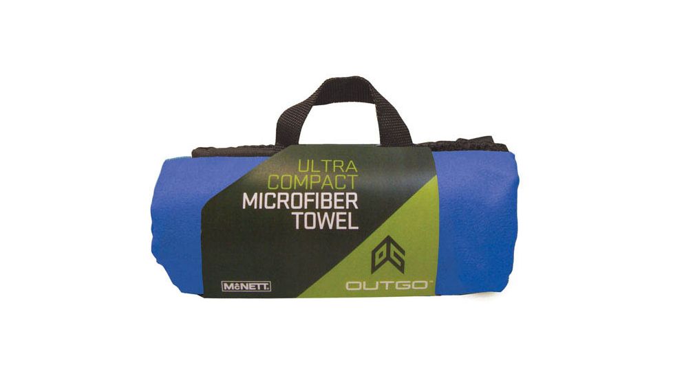 Outgo Microfiber Towel, 35 x 62 in., Cobalt UG68152
