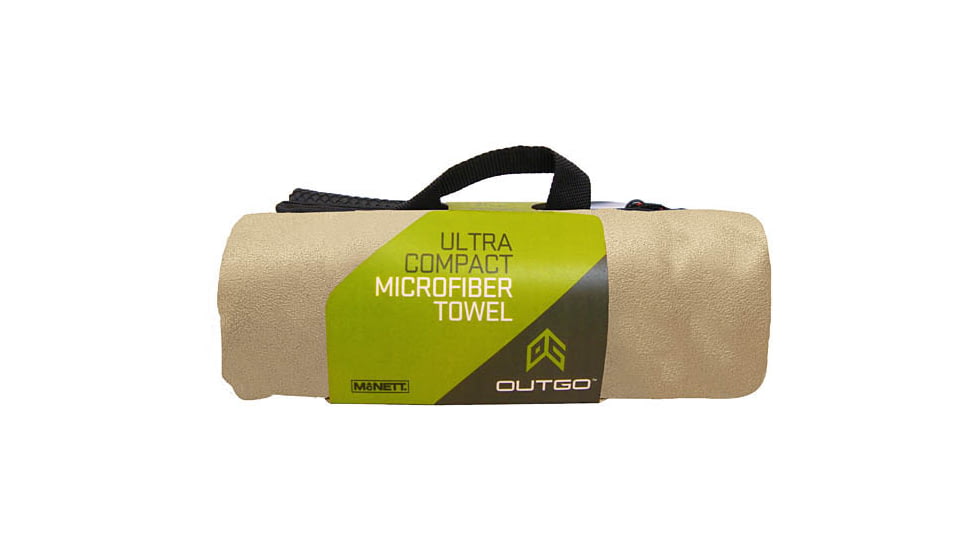 Outgo Microfiber Towel, 35 x 62 in., Khaki UG68138