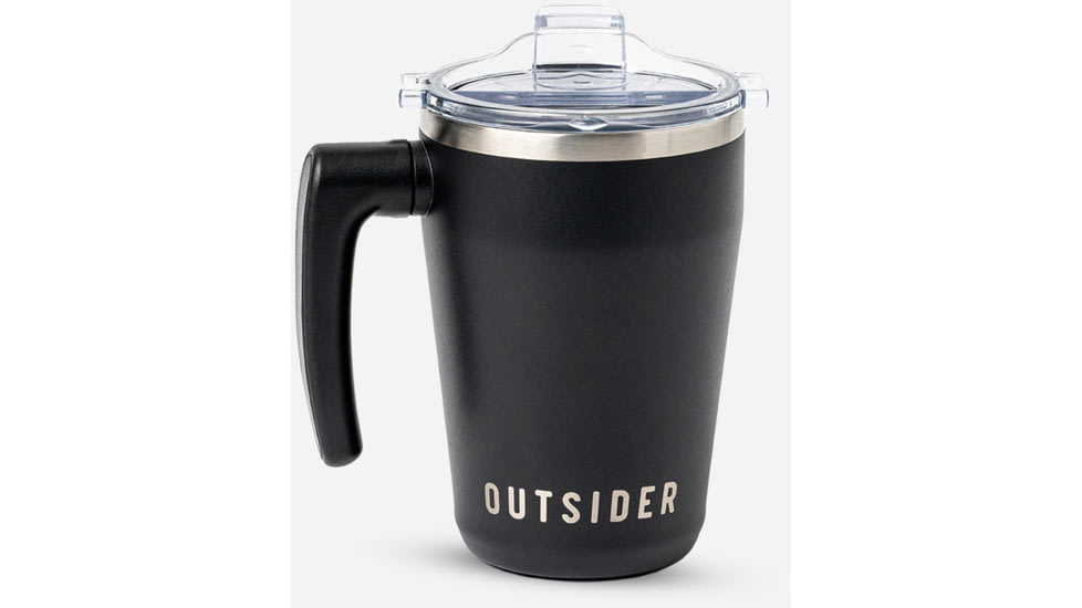 Outsider The AM Travel Mug, Black, 1006522