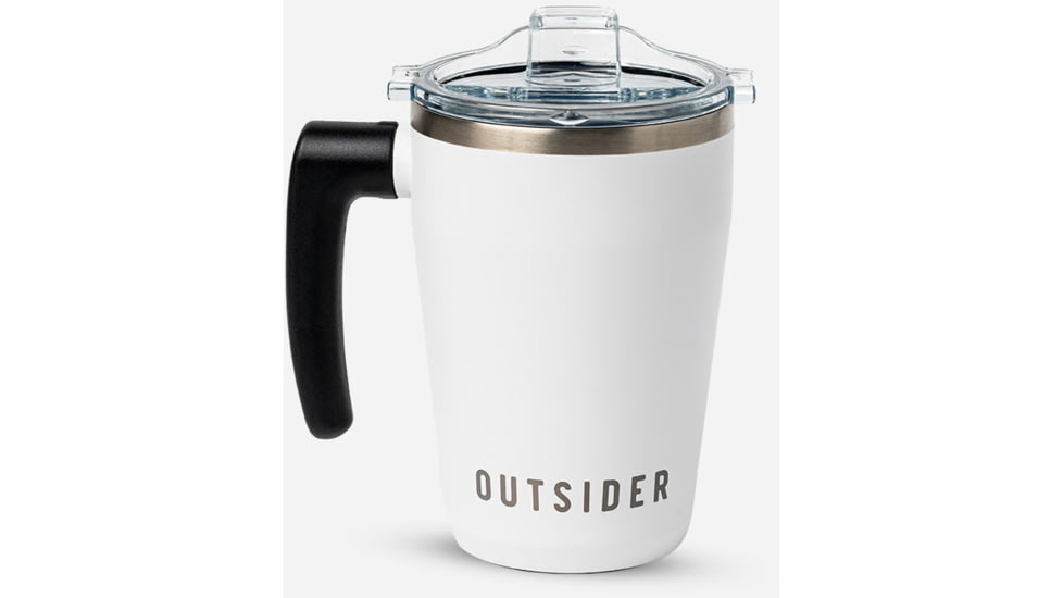 Outsider The AM Travel Mug, White, 1006524