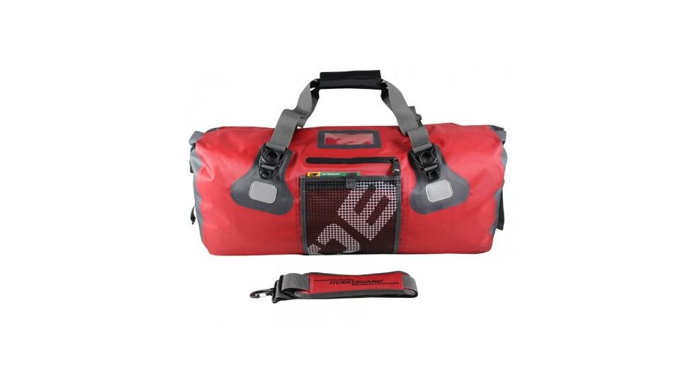 Overboard Gear Ultra-Light Waterproof Duffel Bag 50L, Red, OB1120R