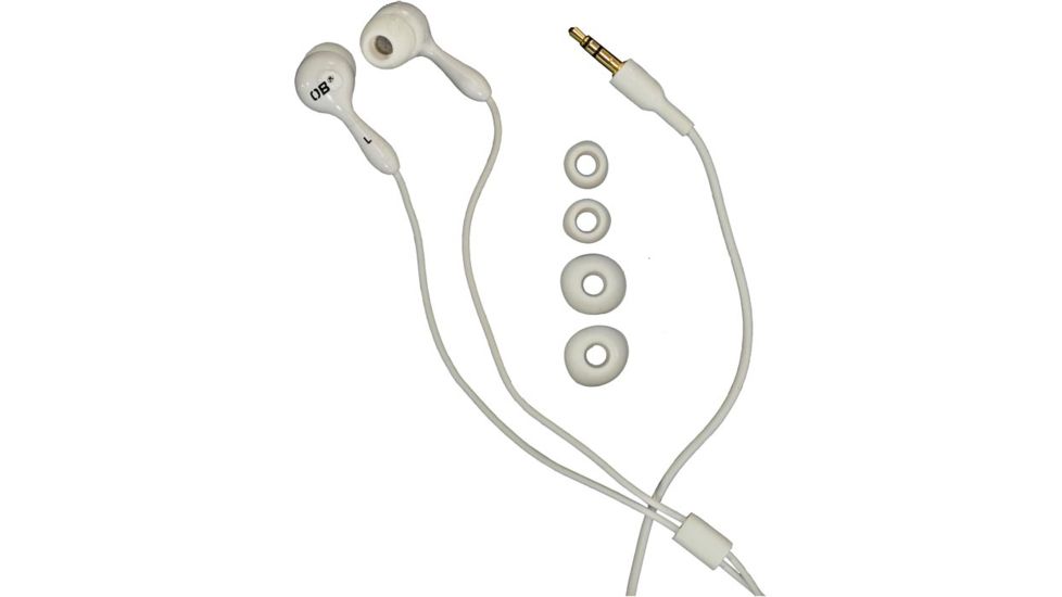 Overboard Gear Waterproof Headphones Black OB1038B