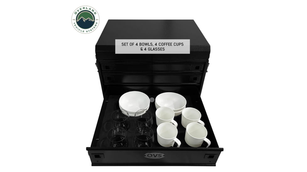 Overland Vehicle Systems CP Duty Glamping 39 Piece Glamping Kitchen System, 21010502