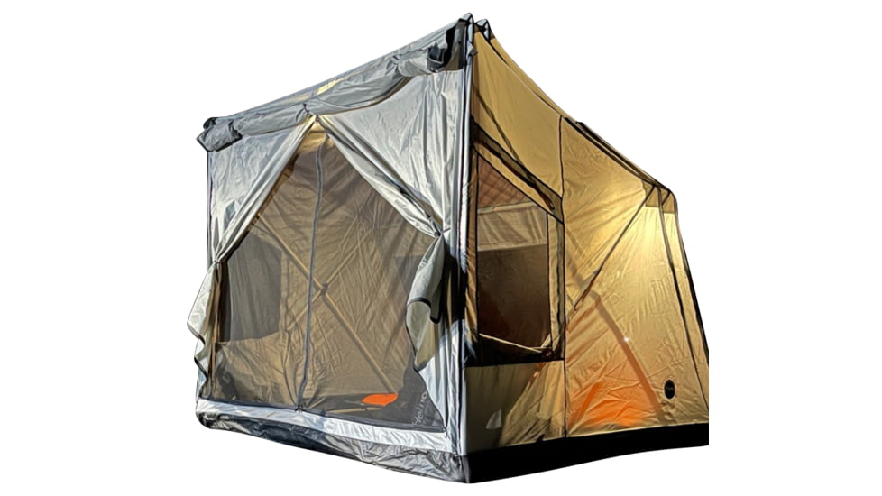 Overland Vehicle Systems Quick Deploying Ground Tent, Grey/Green, 18252520