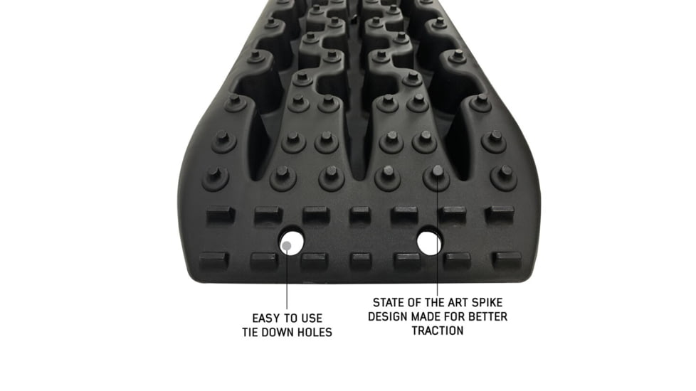 Overland Vehicle Systems Recovery Ramp With Pull Strap and Storage Bag, Black/Gray, Universal, 19169910