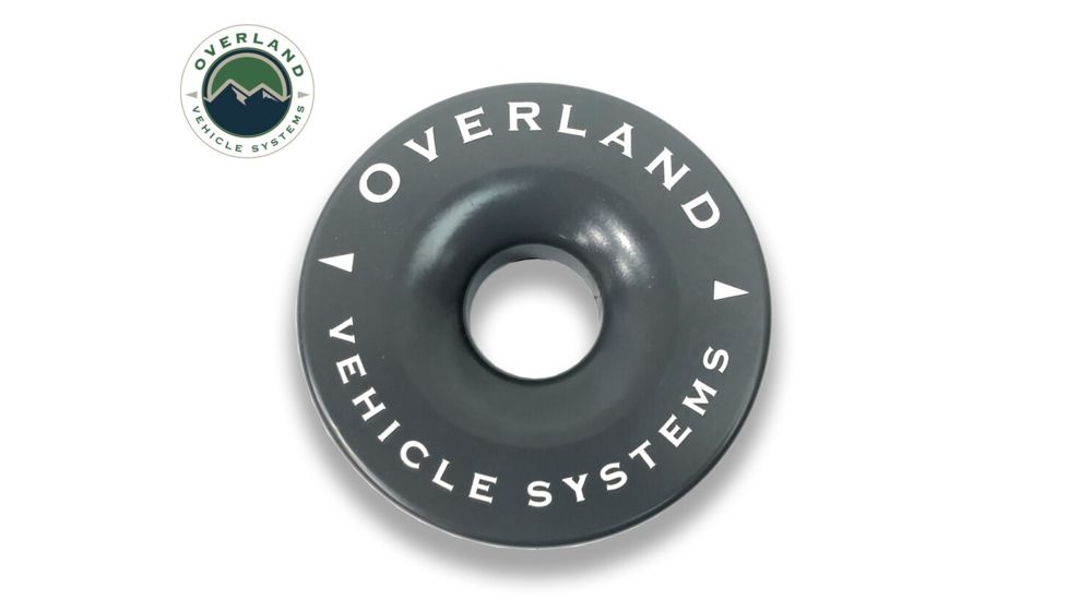 Overland Vehicle Systems Recovery Ring, 4in, 41000 lbs, Gray, 19230003
