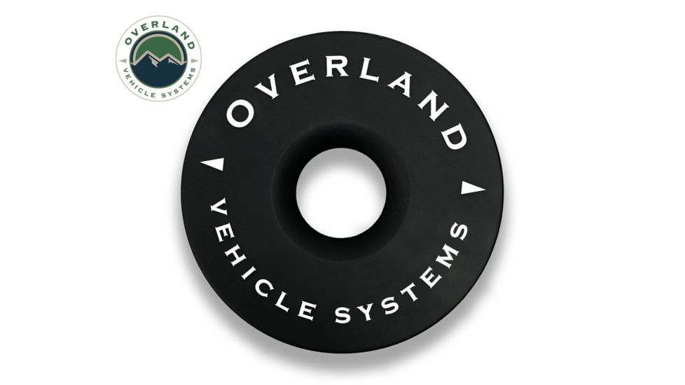 Overland Vehicle Systems Recovery Ring, 6.25in, 45000 lbs, Black, 19240004