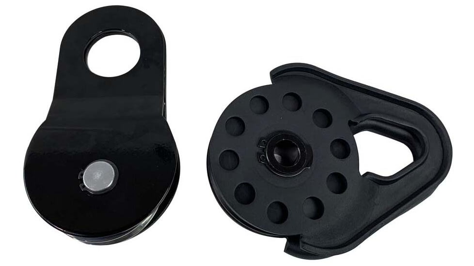 Overland Vehicle Systems Snatch Block, Standard, Gloss, Black, 19139805