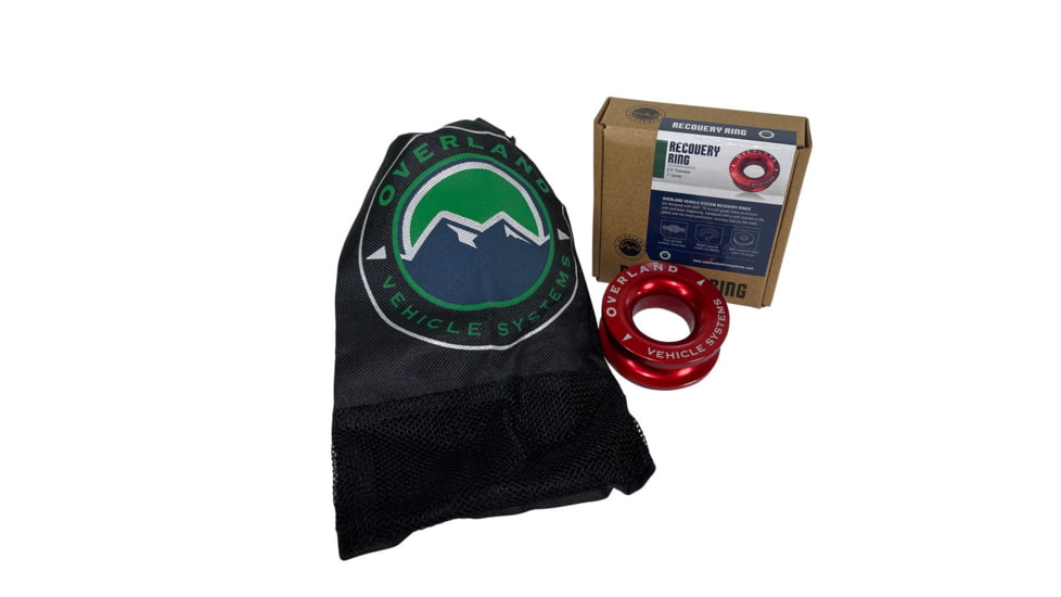 Overland Vehicle Systems Tree Saver w/ 2.5in Recovery Ring Combo, 48 in x 96 in, 19-4079