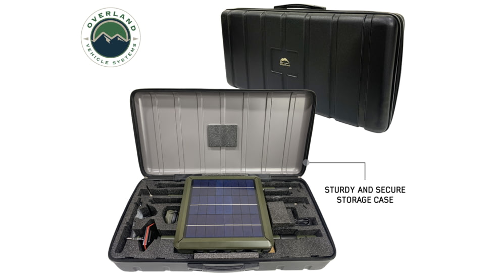 Overland Vehicle Systems Wild Land Camping Gear - Encounter Light With 3 Removeable Pods, Green, 15059901