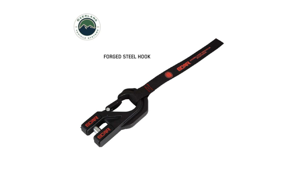 Overland Vehicle Systems Winch w/ Steel Cable Wireless Remote, 12.0 Winch, 19119901